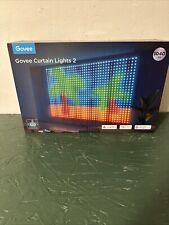 Luzes de cortina Govee 2, luzes de cortina LED inteligentes com faça você mesmo GIF AIGC, 1040 LEDs, usado comprar usado  Enviando para Brazil