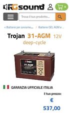Batteria trojan agm usato  Belluno