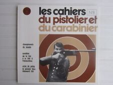 Cahiers pistolier carabine d'occasion  Triel-sur-Seine