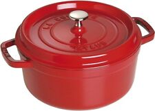 Staub round cocotte d'occasion  Expédié en Belgium