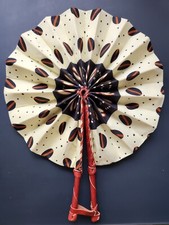 Handheld fans african for sale  CROYDON