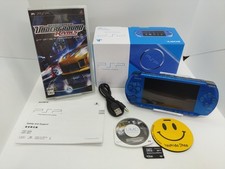 Console portátil PSP-3000 SONY PSP Playstation azul marinho COR RARA com carregador comprar usado  Enviando para Brazil