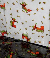VINTAGE HALLOWEEN CELLOPHANE GIFT WRAP scarecrow jack o lantern sheet vtg RARE for sale  Santa Ana