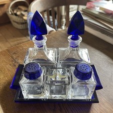 Schöne alte kobaltglas gebraucht kaufen  Werl