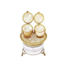 Portagioie uovo decorato usato  Andria