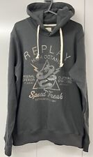 Replay hoodie pullover for sale  NORTHAMPTON
