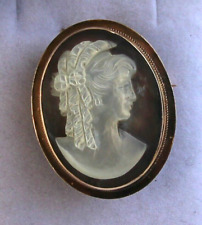 Pendentif broche camée d'occasion  Libourne