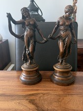 Pair antique bronze for sale  SWANSEA