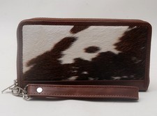 Cowhide wallet women for sale  Taylor