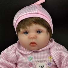 Boneca bebê Lucy 22” realista renascida menina menino boneca corpo de pano de vinil, usado comprar usado  Enviando para Brazil