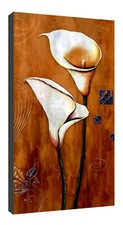 Quadro floreale white usato  Matera