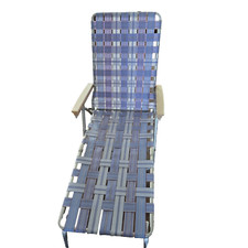 Webbed folding chaise d'occasion  Expédié en Belgium
