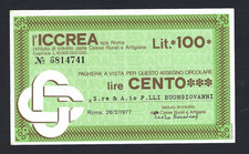 Miniassegno iccrea febbraio usato  Colleferro
