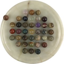 Vintage marble solitaire for sale  UK