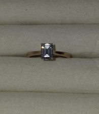 Rare 9ct diamonique for sale  ALTRINCHAM