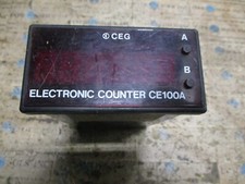 Módulo contador eletrônico CEG CE100A módulo contador CEG fonte 12/SV *Testado* comprar usado  Enviando para Brazil