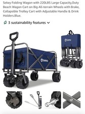 Sekey folding wagon for sale  TENBY