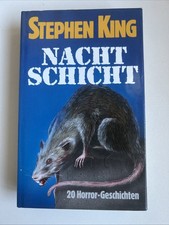 Stephen king nachtschicht gebraucht kaufen  Meiningen