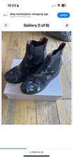 Floral print boots for sale  HOLMFIRTH