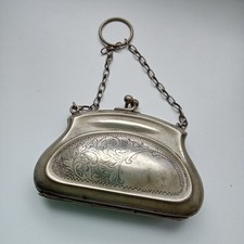 Antique chatelaine purse for sale  YORK