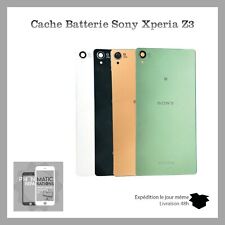 Vitre arrière cache batterie coque couvercle pour Sony Xperia Z3 D6603 / D6643 na sprzedaż  Wysyłka do Poland