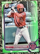 2022 Bowman Prospects borda padrão verde /99 Denzer Guzman #BP-138 comprar usado  Enviando para Brazil
