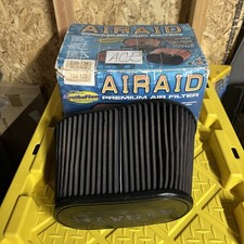 Filtro de ar cônico oval universal Airaid 720-128 - preto levemente usado com caixa. comprar usado  Enviando para Brazil