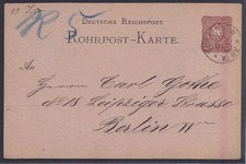 74591 rohrpost ganzsache gebraucht kaufen  Eisenach