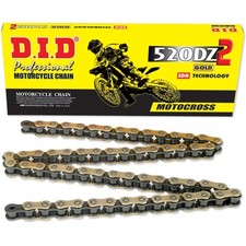 Corrente DID 520 DZ2 - Ouro, 120 elos 520DZ2X120RB comprar usado  Enviando para Brazil