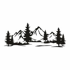 Montagne autocollant camping d'occasion  Montlouis-sur-Loire