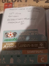 Maradona 2 gols semifinal V Bélgica México 86 Copa do Mundo extremamente raro... comprar usado  Enviando para Brazil