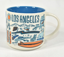 Usado, Caneca Starbucks Los Angeles Been There Series Globe Collection 14 oz café chá comprar usado  Enviando para Brazil