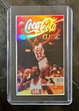 Tarjeta de tabaco Michael Jordan 1989 Coca Cola Mini Inserto Refractor Promo—Bulls segunda mano  Embacar hacia Mexico