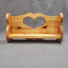 Vtg wood shelf for sale  Walford