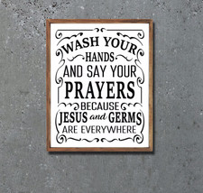 Wash hands 8x10 for sale  Addison