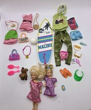 Malibu Barbie Y Accesorios Lote Ropa Zapatos Muñecas Monederos Cepillos  segunda mano  Embacar hacia Mexico