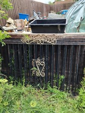 Metal garden fence for sale  SELBY