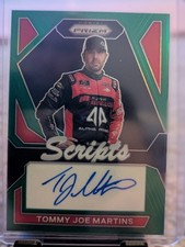 Usado, Autógrafo autêntico Tommy Joe Martins 2024 Prizm Racing Green Prizm #S-TJM comprar usado  Enviando para Brazil