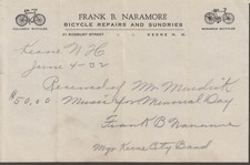 Frank naramore columbia for sale  Hartford