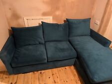 l shape blue sofa for sale  BELVEDERE