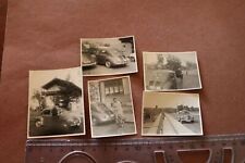 fünf tolle alte Fotos - Frau posiert mit Renault 4CV 1955-56 comprar usado  Enviando para Brazil