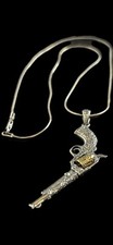Pingente de revólver Colt prata esterlina 925 Peacemaker 9 gramas comprar usado  Enviando para Brazil