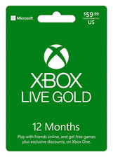 Xbox live gold for sale  CHEPSTOW