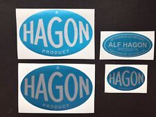 Hagon sticker set for sale  WARRINGTON