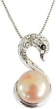 Collana donna cigno usato  Italia