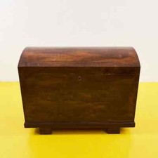 Baule legno vintage usato  Ferrara
