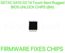 Notebook GETAC S410 G2 14 polegadas toque semi robusto, ADMIN SEM SENHA BIOS CHIP comprar usado  Enviando para Brazil