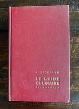 Guide culinaire escoffier d'occasion  Expédié en Belgium