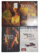 Wrong Turn 1, 2 Dead End, 3 Left for Dead, 4 Bloody Beginnings (DVD set), usado comprar usado  Enviando para Brazil