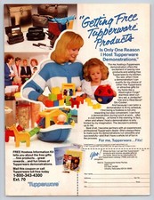1987 Tupperware Products Hospeda Uma Festa Mãe Criança Brinquedos Impressão Anúncio comprar usado  Enviando para Brazil